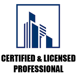 Certified and Licensed Professional badge